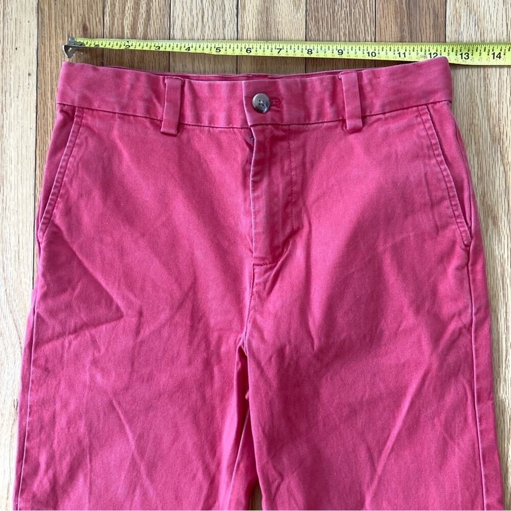 Vineyard Vines Breaker Chinos Boys Size 10 Nantucket Red - Picture 3 of 10